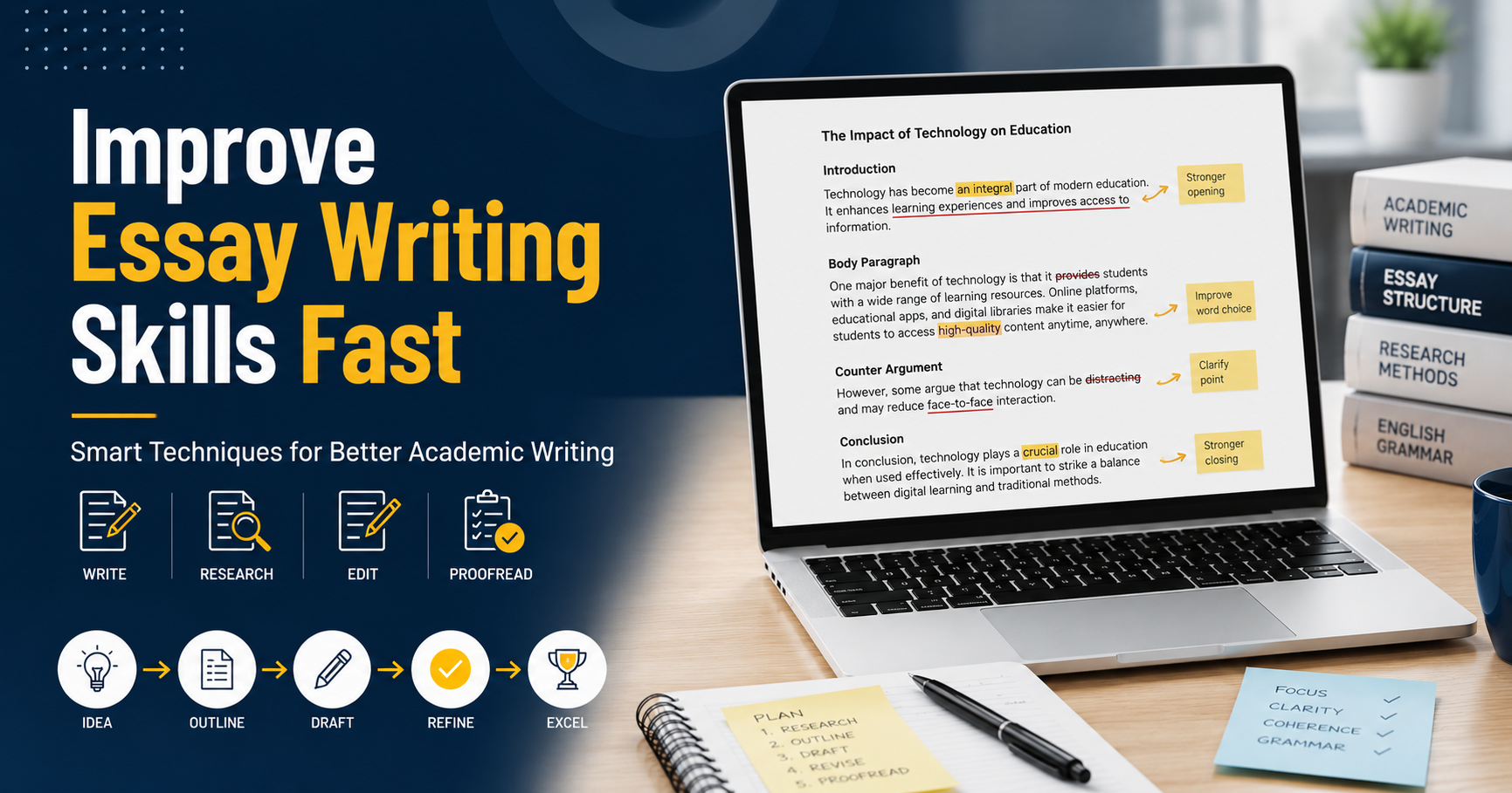 How to Improve Essay Writing Skills Fast