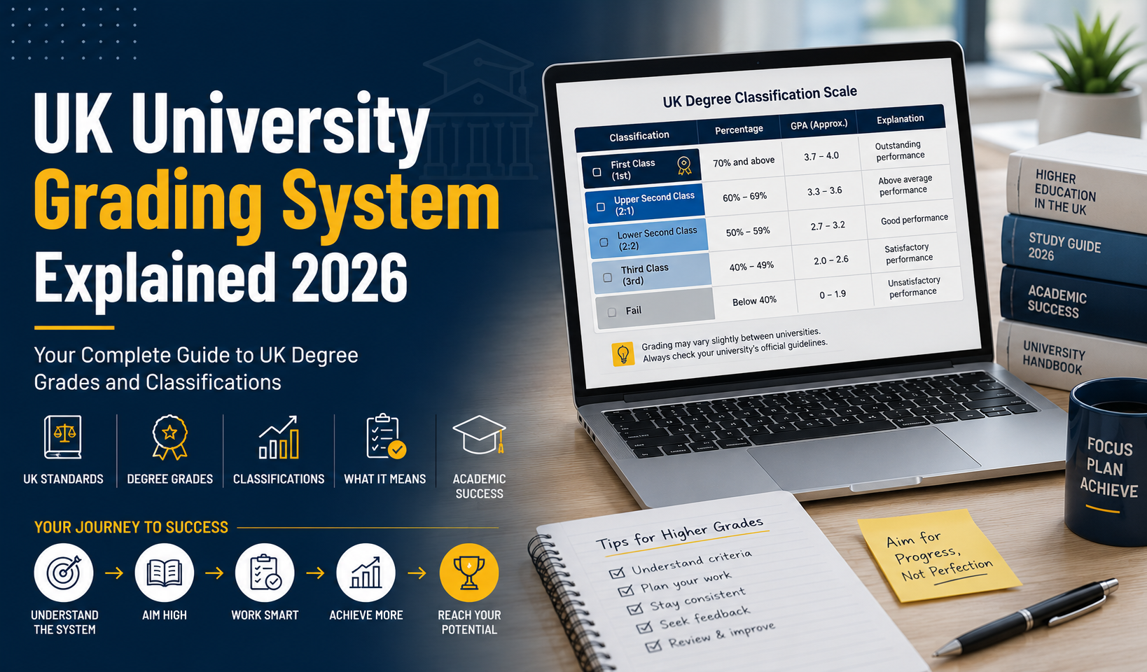 UK University Grading System Explained 2026